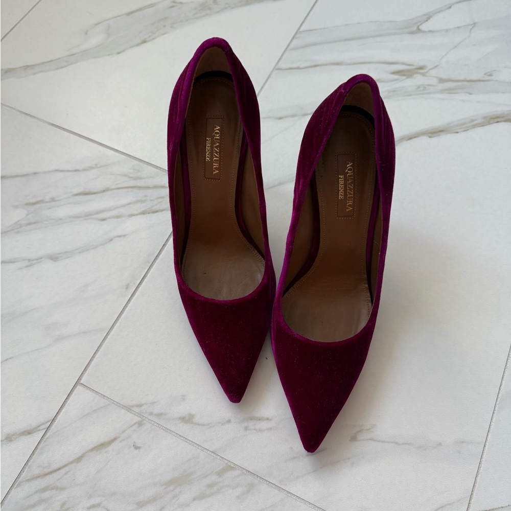 Aquazzura Women's Burgundy Heels